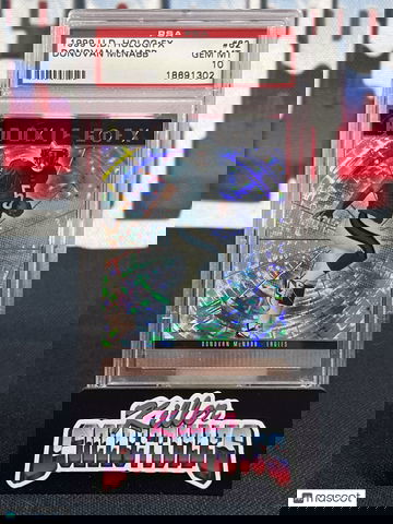 1999 Upper Deck Hologrfx Donovan Mcnabb #62 Rookie PSA 10