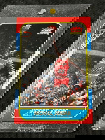 1986 Fleer Michael Jordan Rookie Card