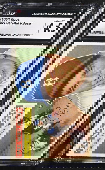 1956 TOPPS PEE WEE REESE #260 CGC 4.5 BS.E1.37