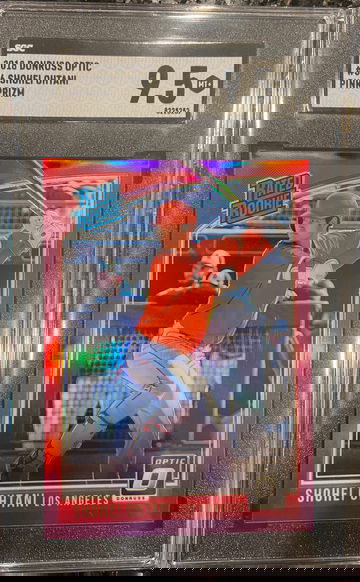 2018 Shohei Ohtani Rookie RC SGC 9.5 Panini Optic Pink Refractor #56 *NICE* Invest NOW