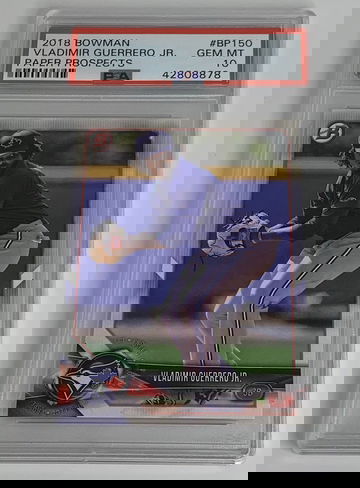 2018 Bowman Vladimir Guerrero Jr BP150 PSA 10