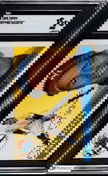 1955 Topps Phil Rizzuto #189 SGC 2