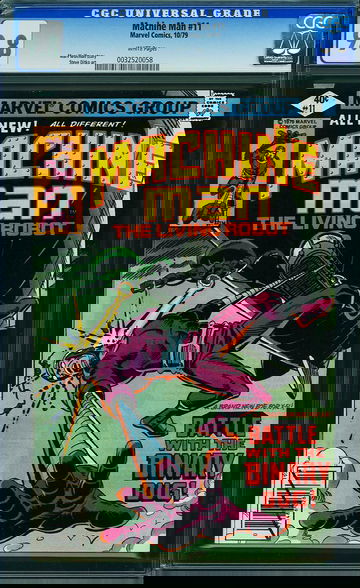 Machine Man 11 CGC 9.8 White Pages Steve Ditko Marvel 1979 Only 13 on Census