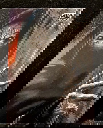 2025 Topps Star Wars Galaxy  Fear the Dark Side  Darth Plagueis  CHROME parallel  SP