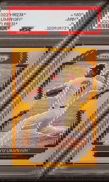 2022 Prizm Yu Darvish Gold Prizn 6/10