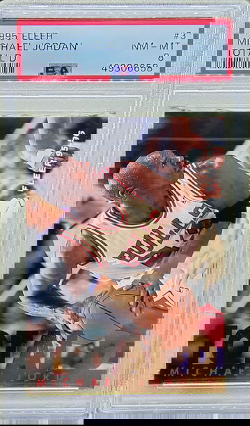 1995 Fleer Michael Jordan #3 Total D PSA 8 NM-MT