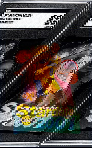 1997-98 SKYBOX E-X 2001 KOBE BRYANT STARDATE 2001 SGC 8