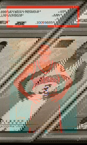 Allen Iverson 1996 Skybox Premium PSA 9