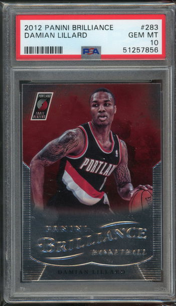 2012 Brilliance Damian Lillard PSA 10