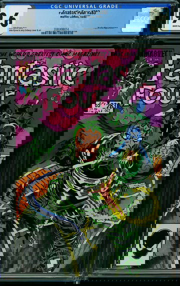 FANTASTIC FOUR #283, CGC 9.6 NM+