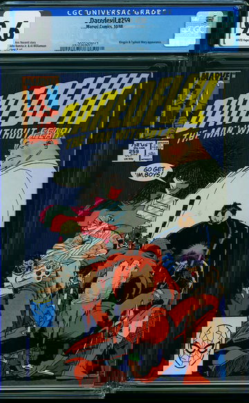 DAREDEVIL #259, CGC 9.6 NM+