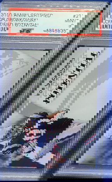 2010 Panini Certified Rob Gronkowski Certified Potential 997/9999 #21 PSA 9