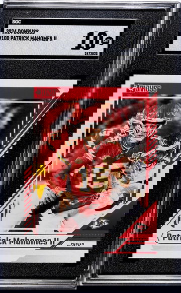 2024 Donruss #100 Patrick Mahomes II SGC 10