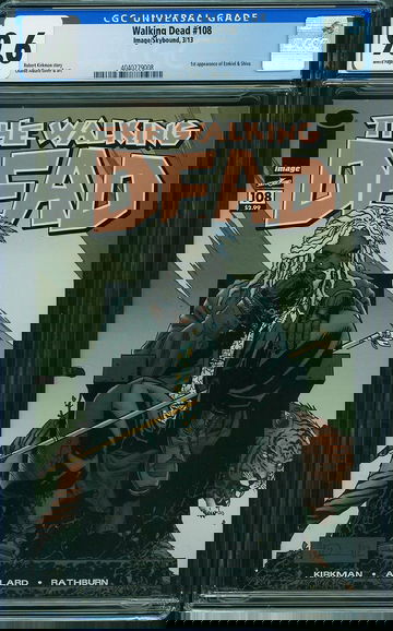 WALKING DEAD #108, CGC 9.6 NM+ -- 1st app of Ezekiel; Shiva and The Kingdom!