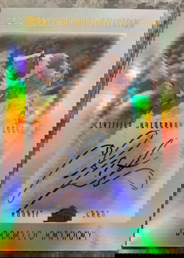 2003-2004 Carmelo Anthony Topps Contemporary Collection - Refractor Auto RC /499