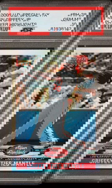 2006 Upper Deck Special F/X Ken Griffey Jr Player Highlights #PH-28 PSA 10 [BL-1C.33]