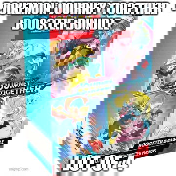 *Presale* Pokemon: Journey Together Booster Bundle Box (Lot of 4)