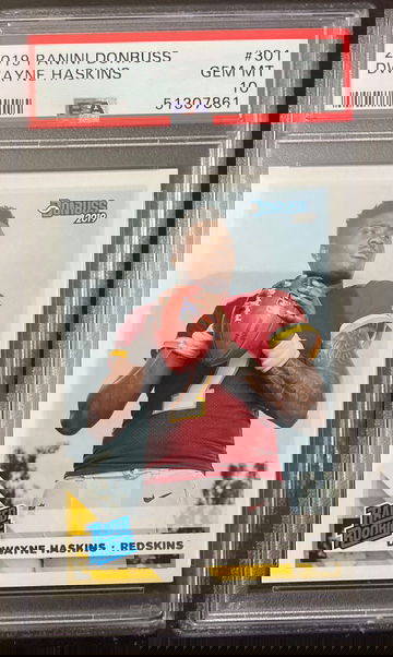 2019 donruss dwayne haskins psa 10