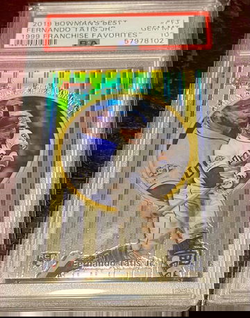 2019 Bowman Best Fernando Tatis 1999 Franchise Favorites PSA 10