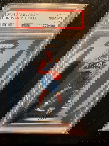 2017 Prizm Donovan Mitchell PSA 10