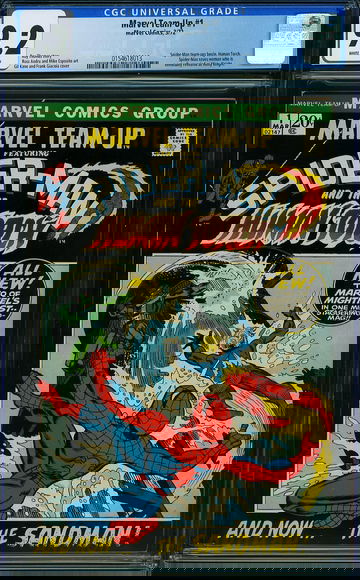 MARVEL TEAM-UP #1, CGC 9.2 NM-