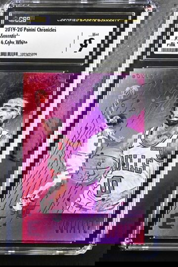 2019 Panini Chronicles Essentials #216 Coby White Pink CSG 9