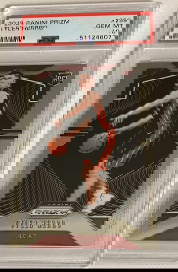 2019 Prizm #259 Tyler Herro psa 10 gem mint RC rookie