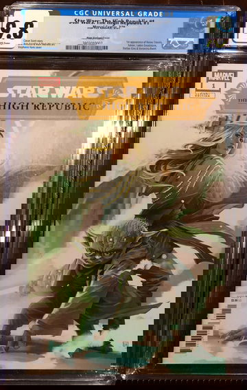 Star Wars: The High Republic #1 CGC 9.8 Hans Variant Cover