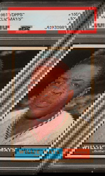 1961 Topps Willie Mays #150 PSA 5