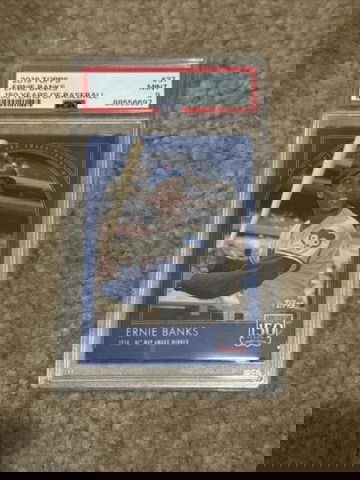 Ernie Banks ~ 2019 Topps 150 Years of Professional Baseball #37 PSA 9 POP 1!!!!