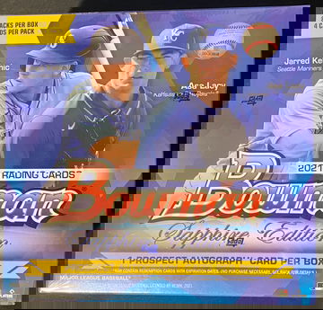 2021 Bowman Sapphire Edition Box