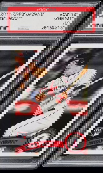 2011 Topps Update Mike Trout US175 PSA 10 - FLAWLESS!