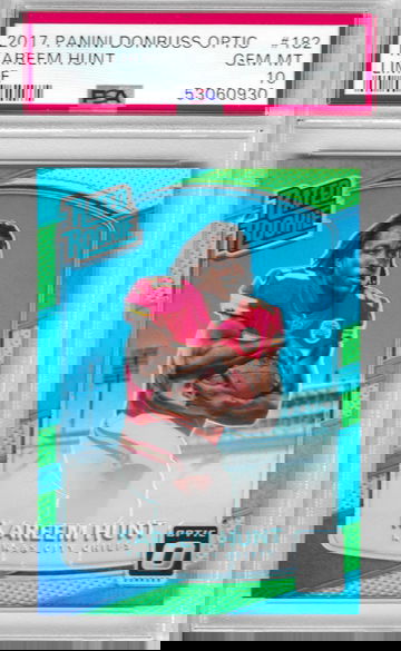 2017 Optic Kareem Hunt PSA 10