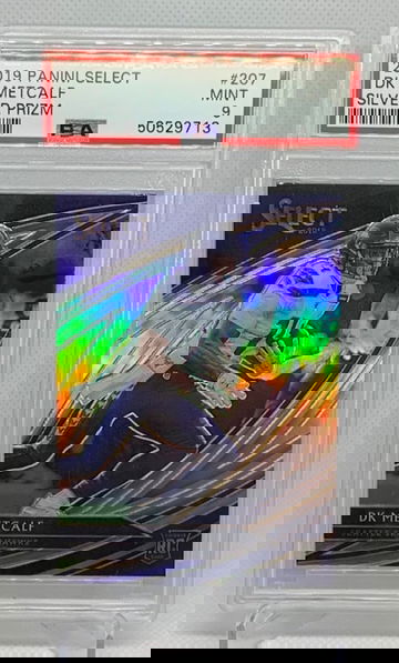 2019 Panini Select Field Level Silver Prizm DK Metcalf #207 PSA 9 Rookie