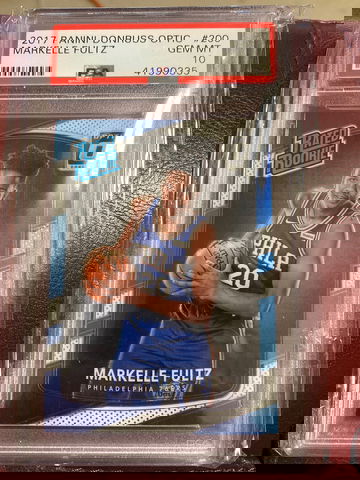 2017 optic Markelle Fultz psa 10 rc #200