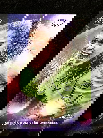 Ariana Arias  2024-25 Topps Chrome UEFA Women's  Rookie  VfL Wolfsburg  VIBE