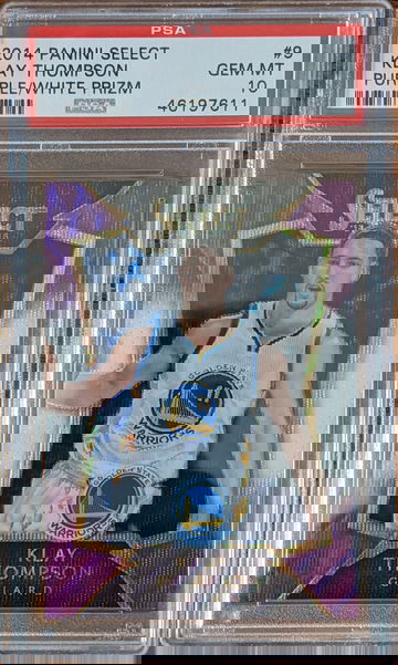 Klay Thompson 2014 Select Purple/White Prizm PSA 10