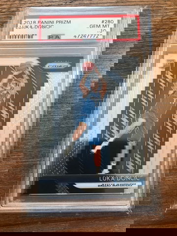 PSA 10 Luka Doncic Prizm RC 280
