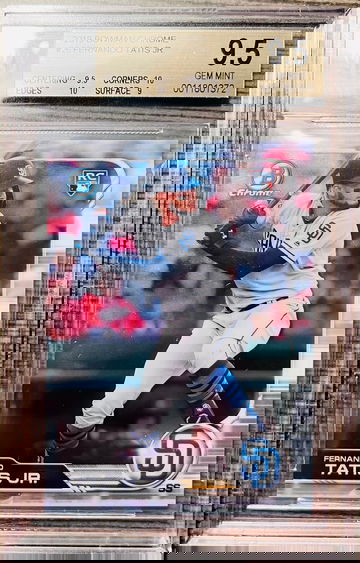 2019 Bowman Chrome Fernando Tatis Jr BGS 9.5