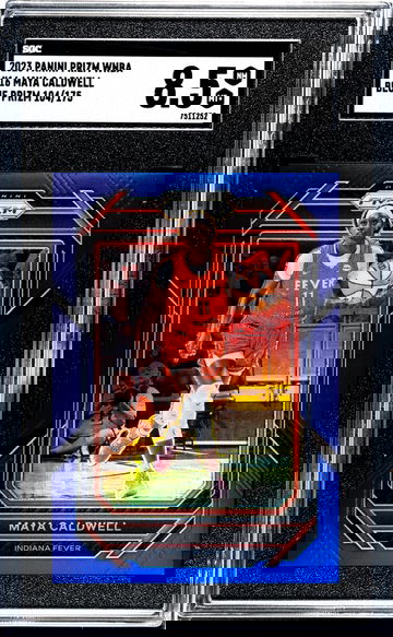 2023 Prizm #16 Maya Caldwell Blue Prizm SGC 8.5