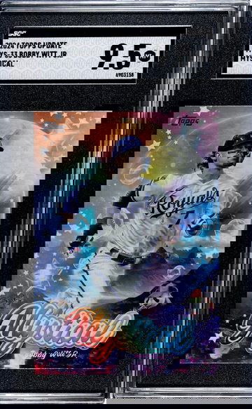 2024 Topps Update Mystical Bobby Witt Jr. #MYS-33 SGC 9.5