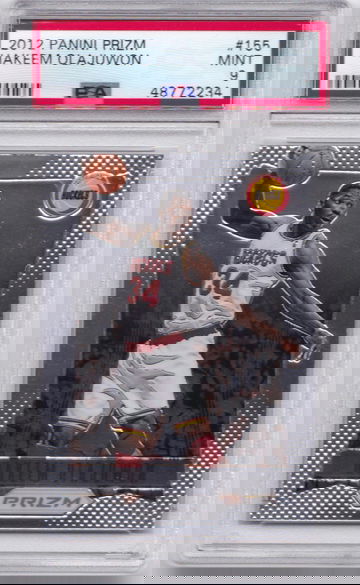 Hakeem Olajuwon 2012 Prizm PSA 9