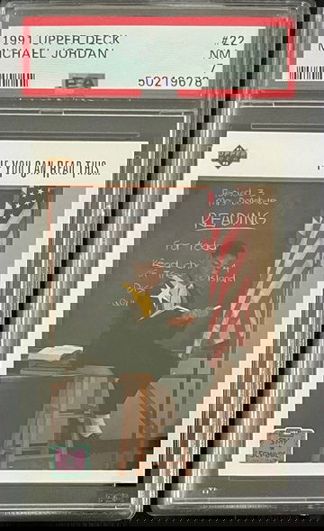 1991 Upper Deck Michael Jordan PSA 7 NM