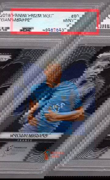 Kylian Mbappe 2018 Panini World Cup Prizm