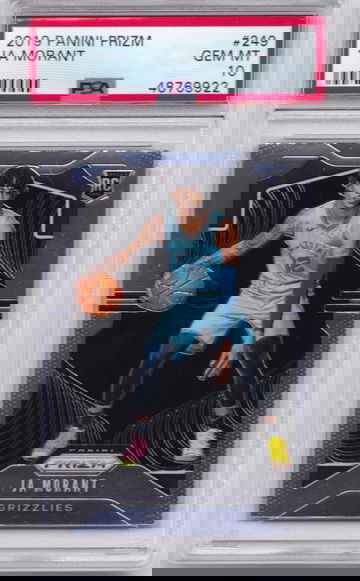 Ja Morant 2019 Prizm PSA 10 