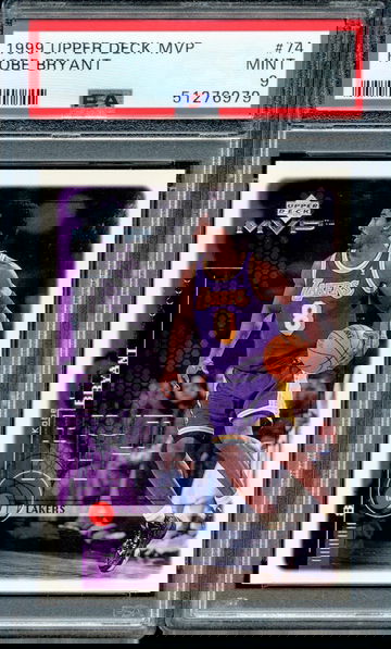 1999 Upper Deck MVP Kobe Bryant PSA 9 Mint