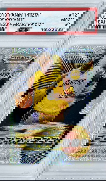 2019 Kobe Bryant Prizm Fearless Mojo PSA 9 19/25