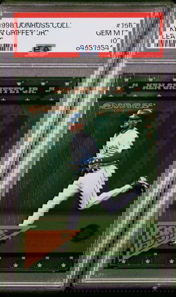 1998 Panini Donruss #156 Ken Griffey Jr. Collections PSA 10