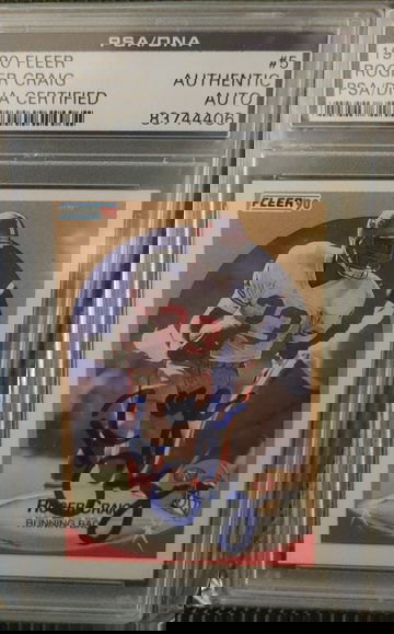 1990 Fleer Roger Craig Auto PSA/DNA San Francisco 49ers