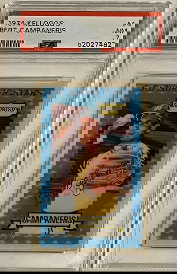 1974 Kelloggs Bert Campaneris #4 PSA 7 NM Oakland A's